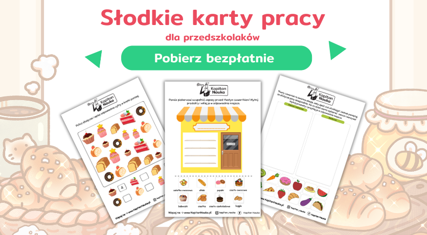 Karty pracy na tłusty czwartek do pobrania Kapitan Nauka